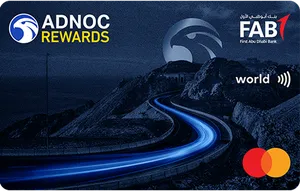 FAB ADNOC Rewards Credit Card card art