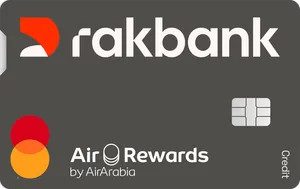 RAKBANK Air Arabia Platinum Credit Card card art