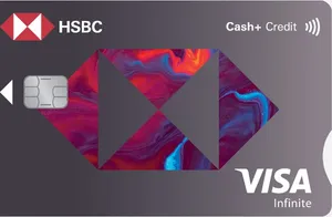 HSBC Cash+ Credit Card card art