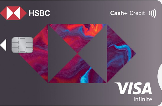 HSBC Cash+ Credit Card card art