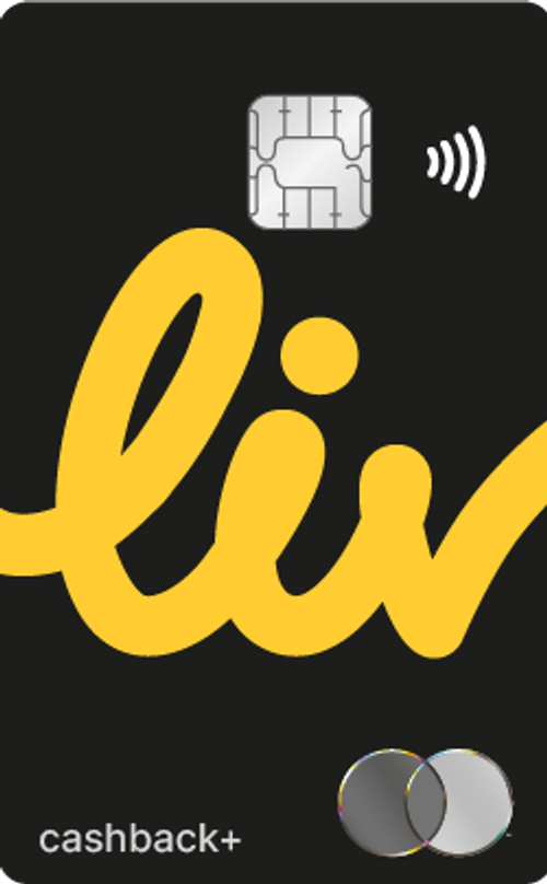 Liv Cashback Credit Card card art