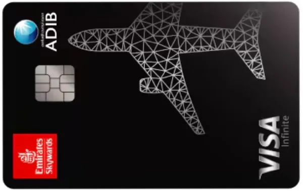 ADIB Emirates Skywards Visa Infinite card art
