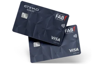 FAB Etihad Guest Infinite Credit Card card art