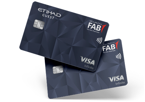FAB Etihad Guest Infinite Credit Card card art