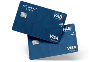 FAB Etihad Guest Platinum Credit Card card art