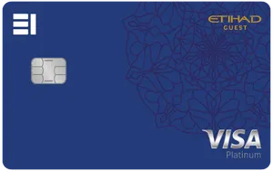 Emirates Islamic Etihad Guest Platinum card art