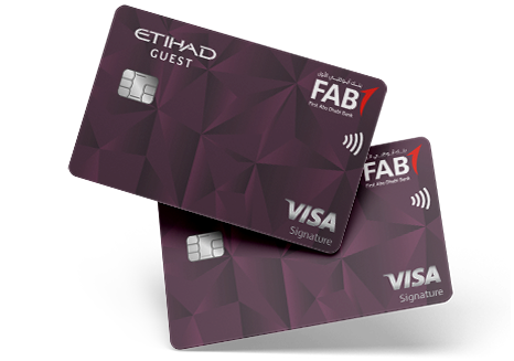 FAB Etihad Guest Signature Credit Card card art