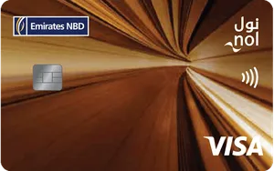 Emirates NBD Go4it Gold card art