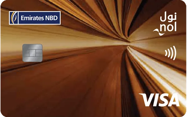 Emirates NBD Go4it Gold card art