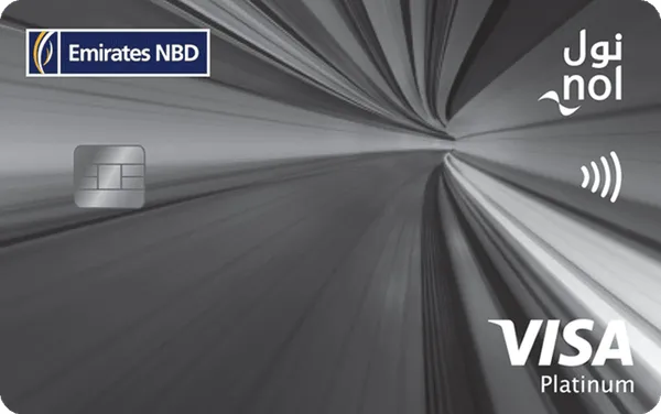 Emirates NBD Go4it Platinum card art