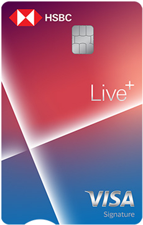 HSBC Live+ Credit Card card art