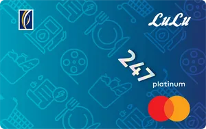 Emirates NBD LuLu 247 Platinum card art