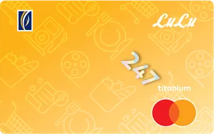 Emirates NBD LuLu 247 Titanium card art