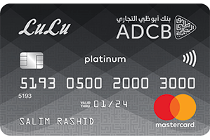 ADCB LuLu Platinum Credit Card card art