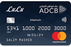 ADCB LuLu Titanium Credit Card card art