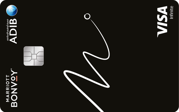 ADIB Marriott Bonvoy Visa Infinite card art