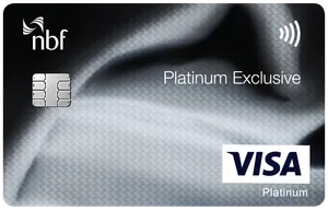 NBF Platinum Exclusive Credit Card card art