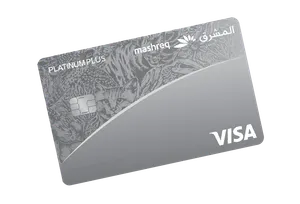 Mashreq Platinum Plus Credit Card card art