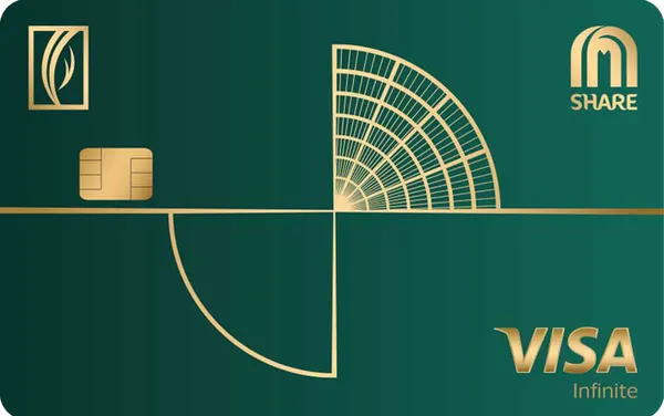 Emirates NBD SHARE Visa Infinite card art