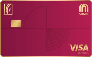 Emirates NBD SHARE Visa Platinum card art