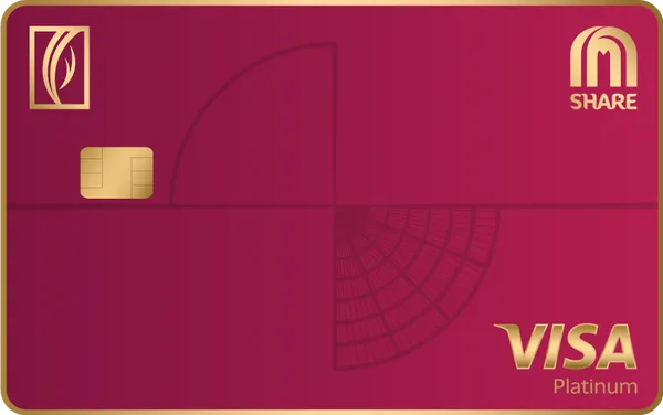 Emirates NBD SHARE Visa Platinum card art