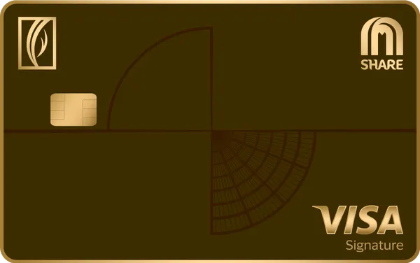 Emirates NBD SHARE Visa Signature card art