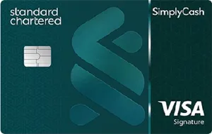 Standard Chartered Simply Cash Credit Card card art