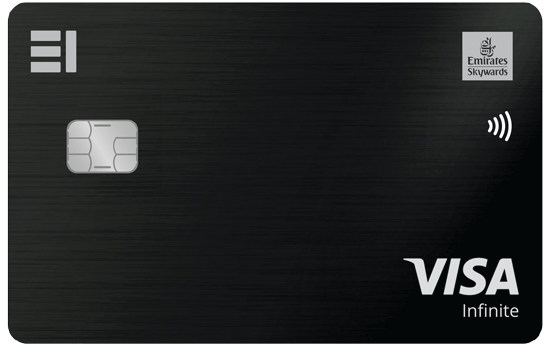 Emirates Islamic Skywards Black card art