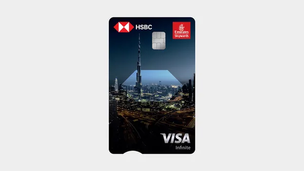 HSBC Emirates Skywards Infinite card art