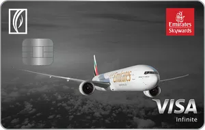 Emirates NBD Skywards Infinite card art