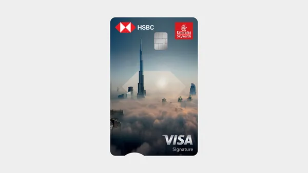 HSBC Emirates Skywards Signature card art