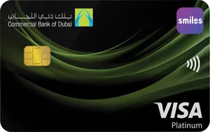 CBD Smiles Visa Platinum card art