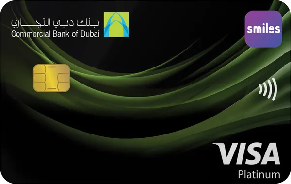 CBD Smiles Visa Platinum card art