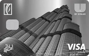 Emirates NBD U by Emaar Visa Infinite Emirati card art