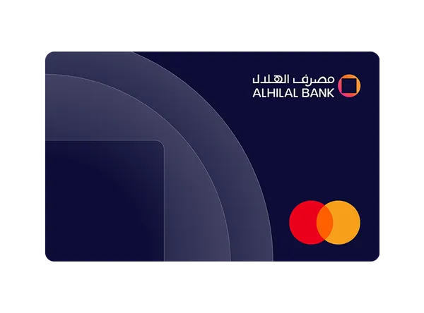 Al Hilal Bank World Mastercard Credit Card card art